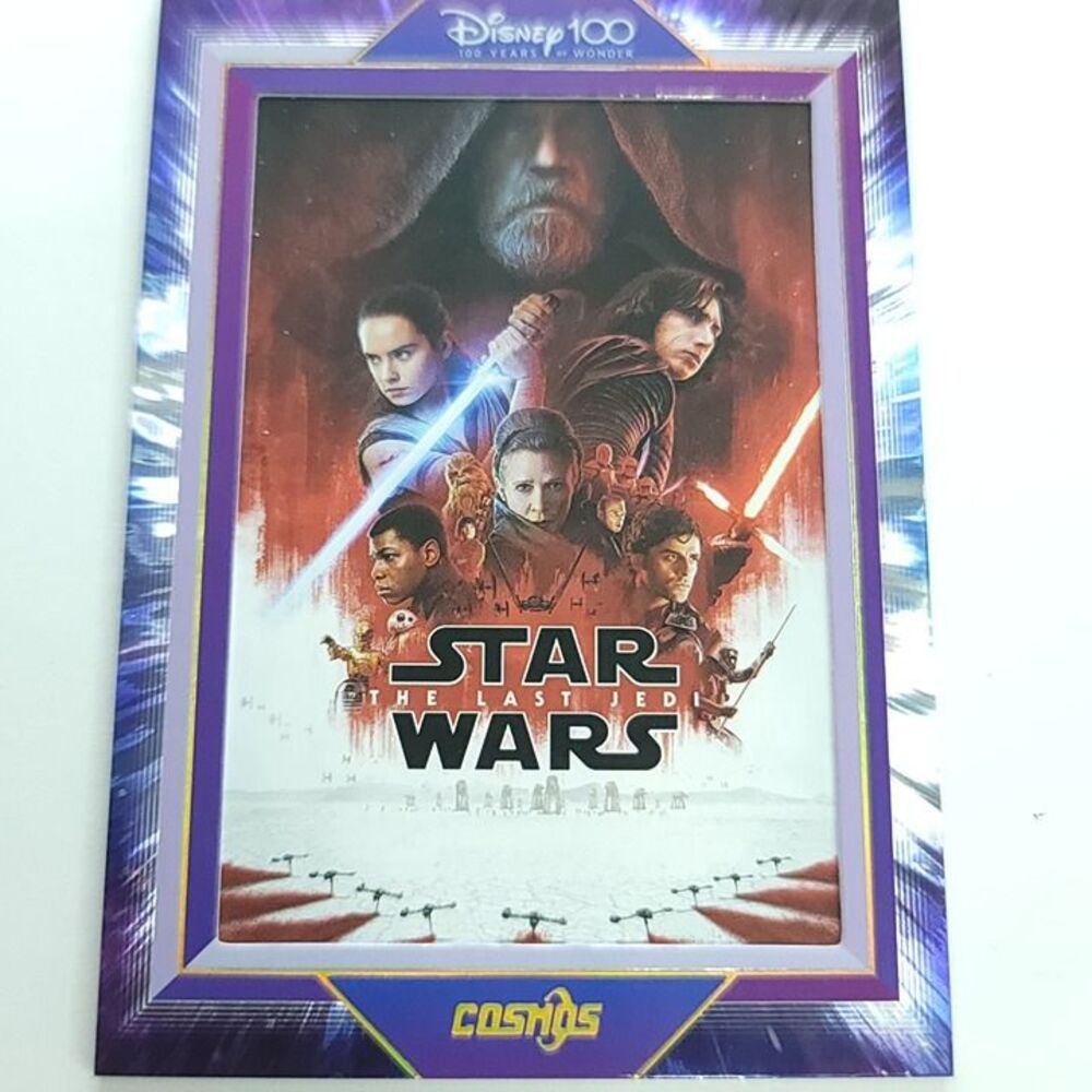 Star Wars Last Jedi Good Kakawow Cosmos Disney 100 All Star Movie Poster 174/288